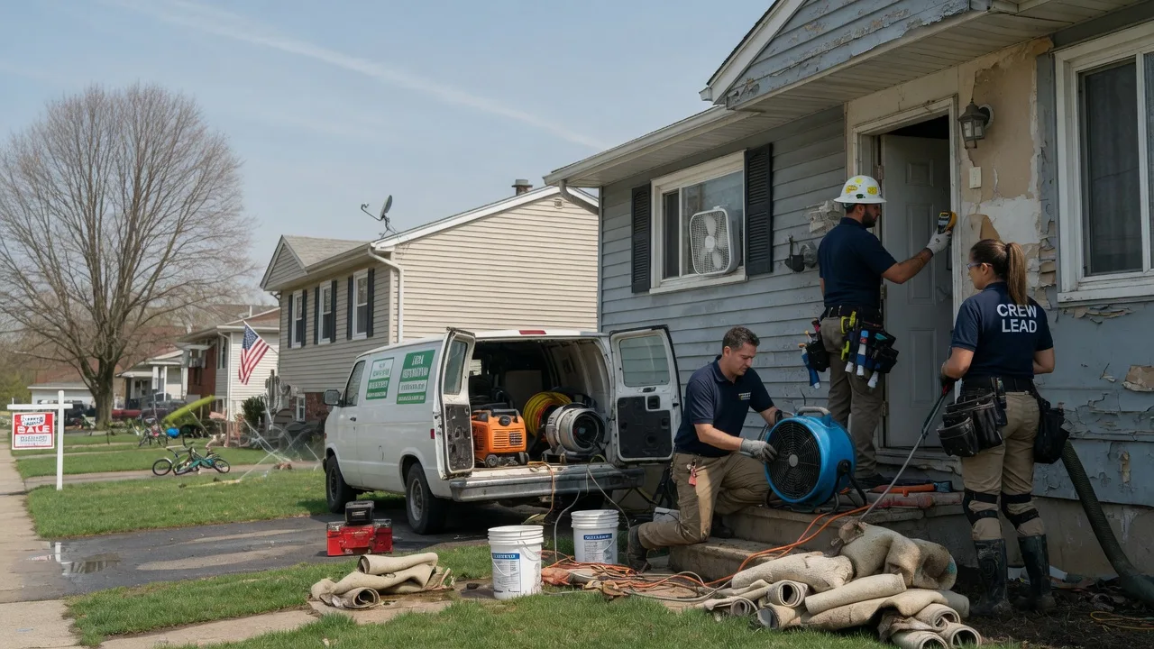 Flood Cleanup in Falls City, TX near me