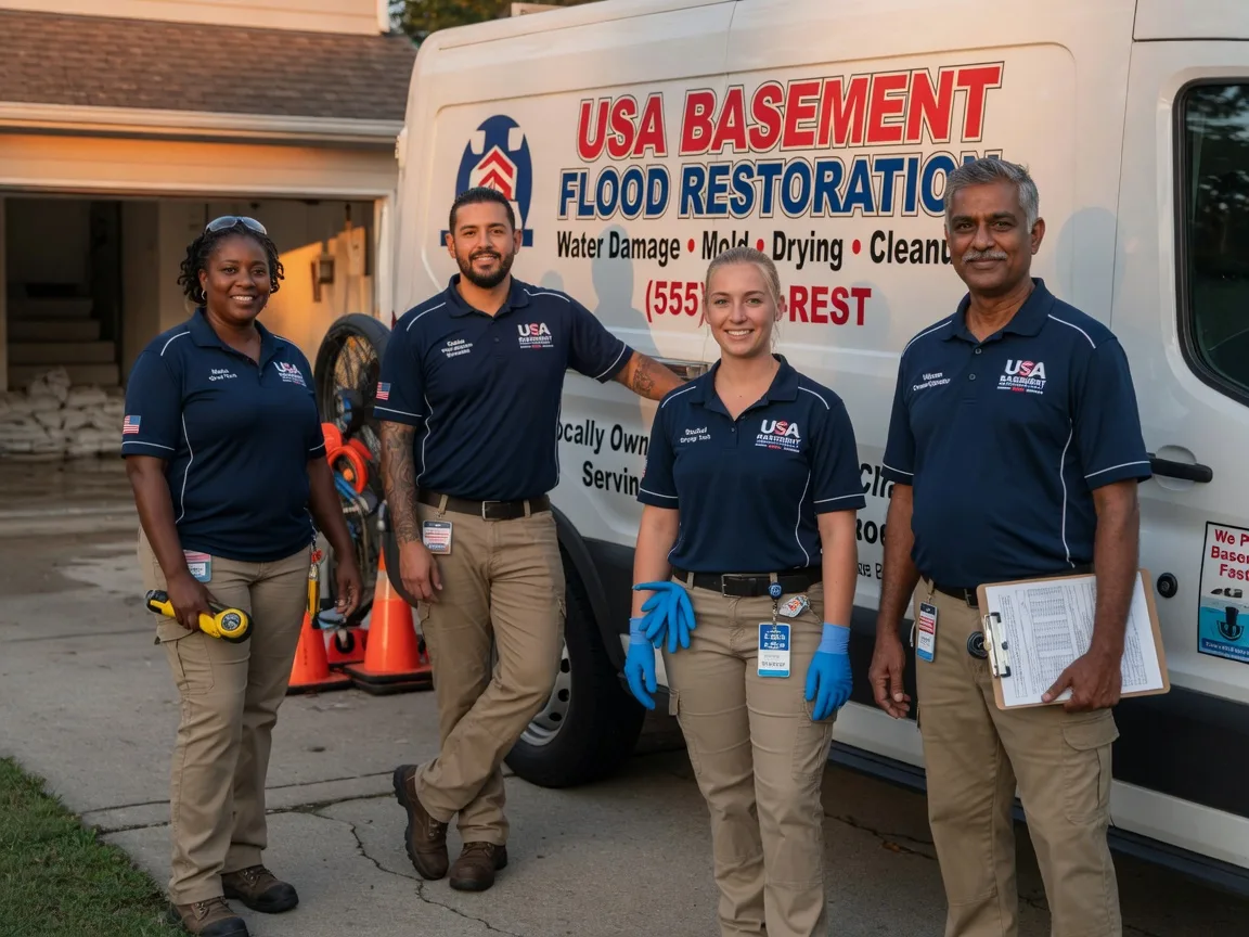 Basement Flood Cleanup company in Falls City, TX