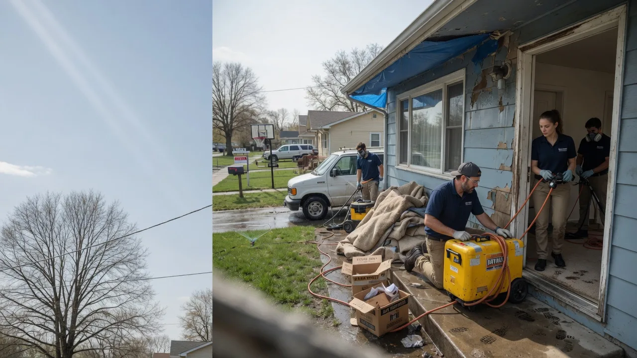 Basement Flood Cleanup in Falls City, TX near me